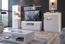 Wójcik Wohnwände & Tv-Lowboards|Kommoden-TV-Lowboard Lyon Weiß