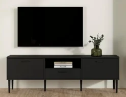Kommoden|Wohnwände & Tv-Lowboards|Tvilum TV-Lowboard Media Schwarz