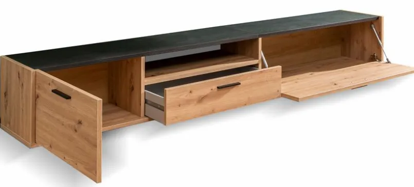 Composad Wohnwände & Tv-Lowboards-TV-Lowboard Vitruvia Eiche Artisan