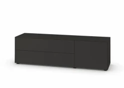 Wohnwände & Tv-Lowboards-TV-Lowboard Nex Pur Box 2.0 Graphit
