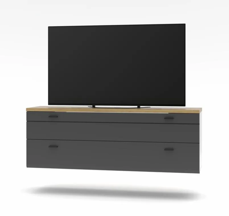 Wohnwände & Tv-Lowboards|Wohnconcept TV-Lowboard Paola Graphit