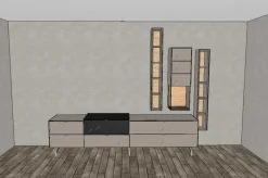 Musterring Wohnwände & Tv-Lowboards-TV-Lowboard Q-Media 2.0 Fango