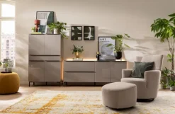 set one by Musterring Kommoden-TV-Lowboard Reno Taupe
