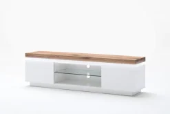 MCA Wohnwände & Tv-Lowboards-TV-Lowboard Romina Weiß