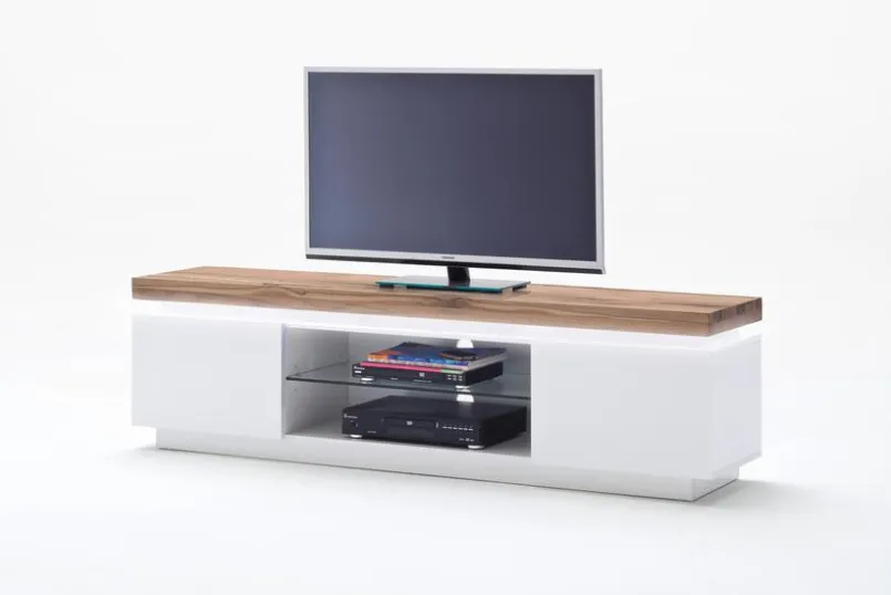 MCA Wohnwände & Tv-Lowboards-TV-Lowboard Romina Weiß