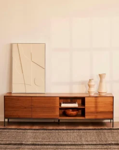 Wohnwände & Tv-Lowboards|Kommoden|Kave Home TV-Lowboard Vedrana Nussbaum