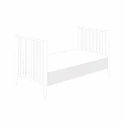 Paidi Babybetten|Babybetten-Umbauseiten Felie 2er-Set Weiß