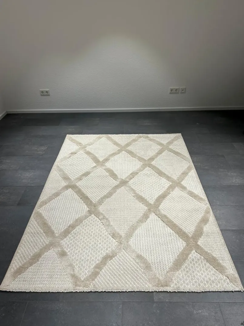 Uni-Teppich Glace< New