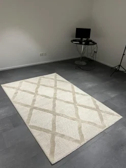 Uni-Teppich Glace< New