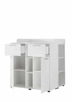Babyzimmer Schränke & Regale|Babyzimmer Schränke & Regale|BEGABINO Unterstellregal 2-er Set Bibo Weiß