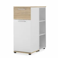 BEGABINO Babyzimmer Schränke & Regale|Babyzimmer Schränke & Regale-Unterstellregal Selja 2er Set Weiß