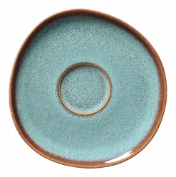 Geschirr|like. by Villeroy & Boch Untertasse Lave Glacé 15,2 x 15,3 cm Türkis