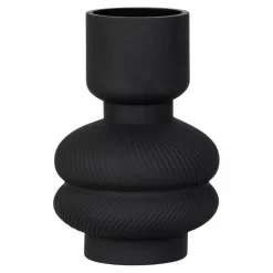 Vasen|Vasen|DAHEIM Vase 22 cm Schwarz
