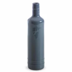 Vasen|Vasen-Vase Flasche 27 cm Blau