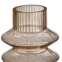 Vasen|Vasen-Vase Lampion 20 cm Braun