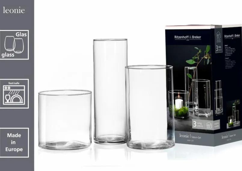 Vase Leonie 3tlg.<Ritzenhoff & Breker New