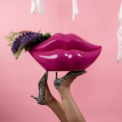 Vasen|Vasen|KARE DESIGN Vase Lips 55263 Pink