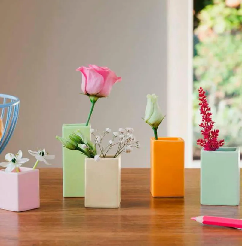 Remember Vasen|Vasen-Vase Mini 5tlg. Bunt