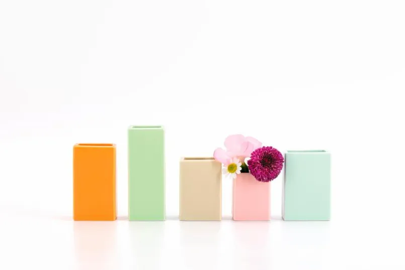 Remember Vasen|Vasen-Vase Mini 5tlg. Bunt