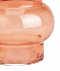 Vasen|Vasen| Vase Rosenquarz 18 cm Rosa