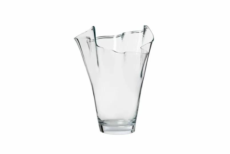 Vasen|Vasen-Vase Wave 30 cm Klar