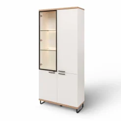 Vitrinen|Nehl Vitrine Cassano Weiß