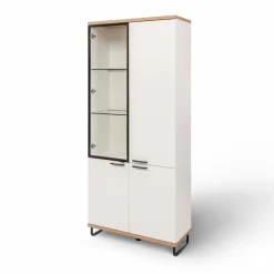 Vitrinen|Nehl Vitrine Cassano Weiß