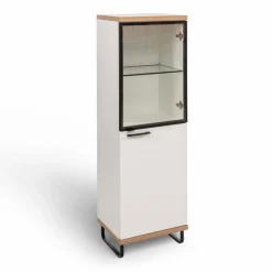Nehl Vitrinen-Vitrine Cassano Weiß