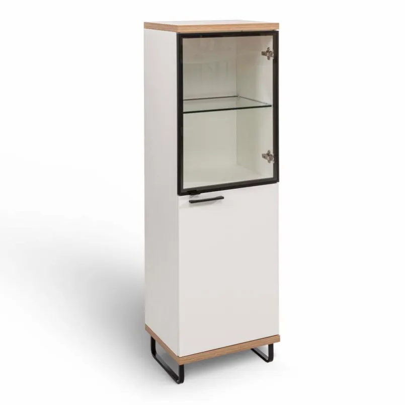 Nehl Vitrinen-Vitrine Cassano Weiß