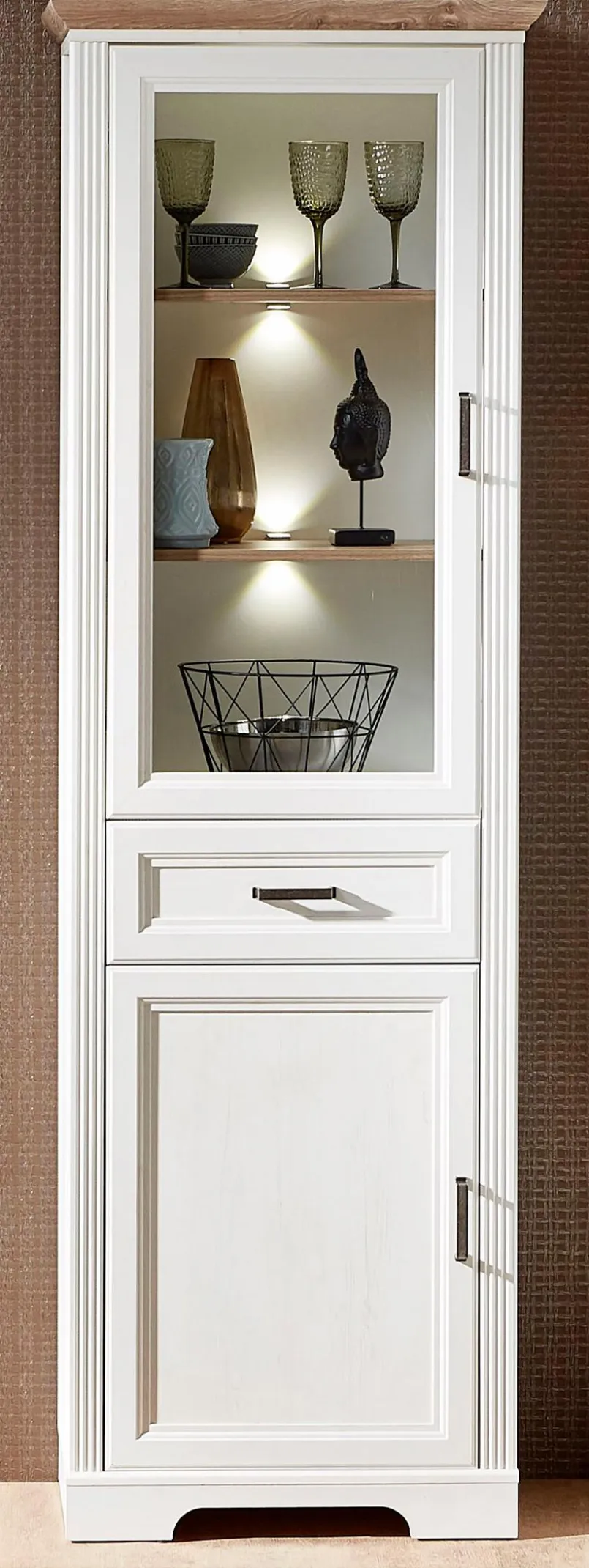 Innostyle Vitrinen-Vitrine Jasmin Pinie