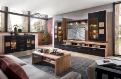 Innostyle Vitrinen-Vitrine Sonate Schwarz