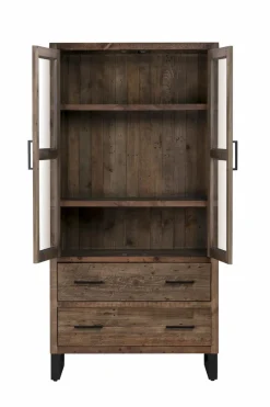 WOLFMÖBEL Vitrinen|Vitrinen-Vitrine Boston 5079 Braun
