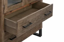 WOLFMÖBEL Vitrinen|Vitrinen-Vitrine Boston 5079 Braun