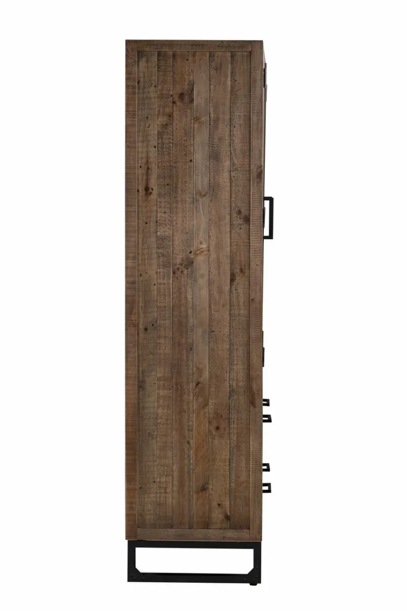 WOLFMÖBEL Vitrinen|Vitrinen-Vitrine Boston 5079 Braun