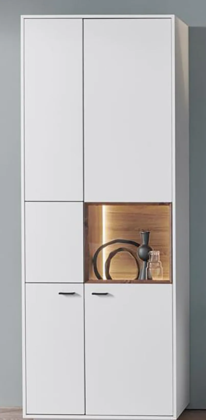 Vitrinen|IDEAL Wohnen Vitrine Coruna Weiß