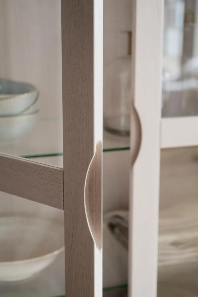 DAHEIM Vitrinen|Vitrinen-Vitrine Filippa White