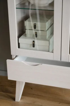 DAHEIM Vitrinen|Vitrinen-Vitrine Filippa White