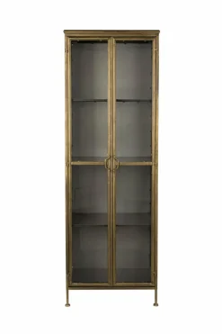 Vitrinen|Vitrinen|Zuiver Vitrine Gertlush Messing