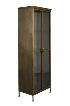 Vitrinen|Vitrinen|Zuiver Vitrine Gertlush Messing