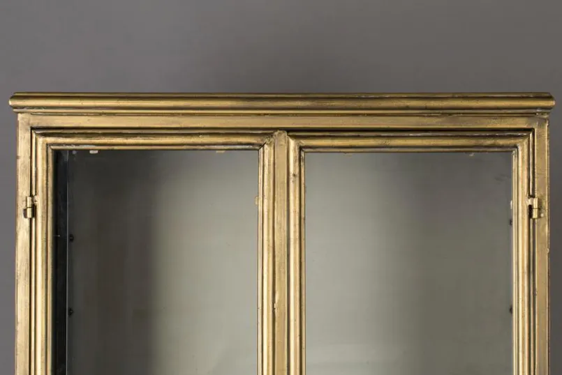 Vitrinen|Vitrinen|Zuiver Vitrine Gertlush Messing