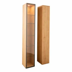 Boegner Vitrinen|Vitrinen-Vitrine Jenga Asteiche