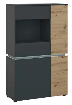 Wójcik Vitrinen|Vitrinen-Vitrine Luci Anthrazit