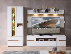 Vitrinen|Innostyle Vitrine Memphis Weiß
