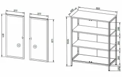Vitrine Milton< Sale