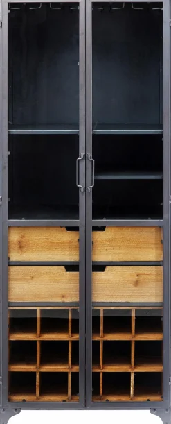 Vitrinen|Regale|KARE DESIGN Vitrine Refugio 83751 Schwarz