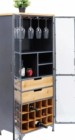 Vitrinen|Regale|KARE DESIGN Vitrine Refugio 83751 Schwarz