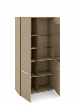 Vitrinen|Vitrinen|set one by Musterring Vitrine Reno Taupe