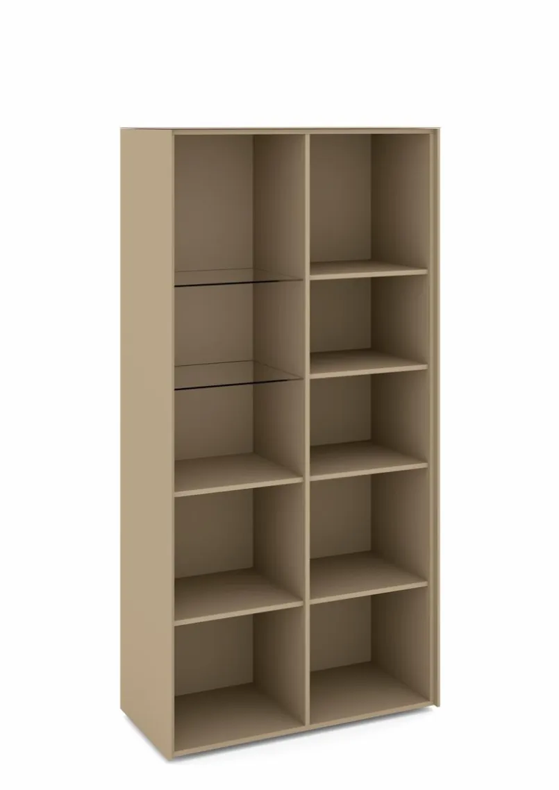 Vitrinen|Vitrinen|set one by Musterring Vitrine Reno Taupe
