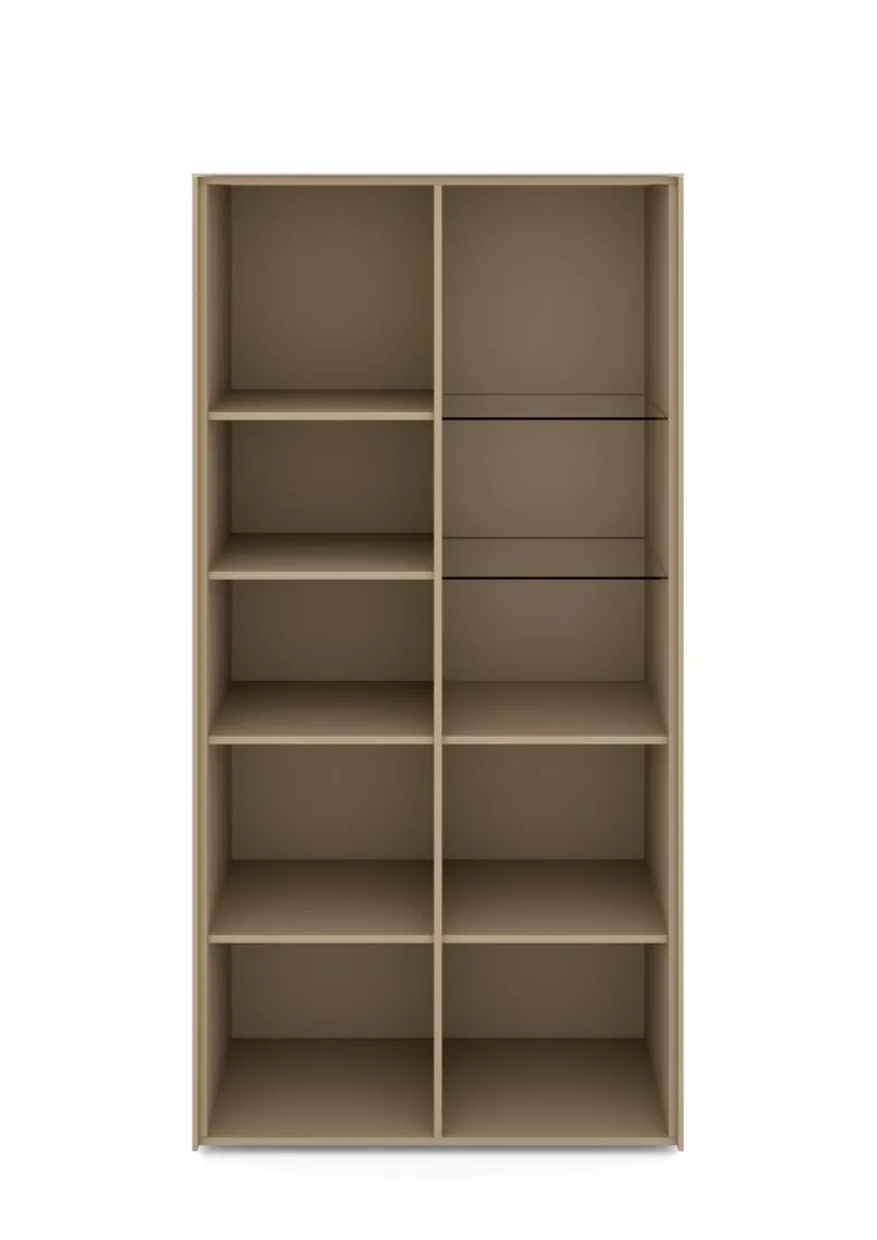 Vitrinen|Vitrinen|set one by Musterring Vitrine Reno Taupe