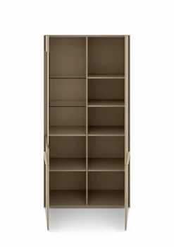 Vitrinen|Vitrinen|set one by Musterring Vitrine Reno Taupe